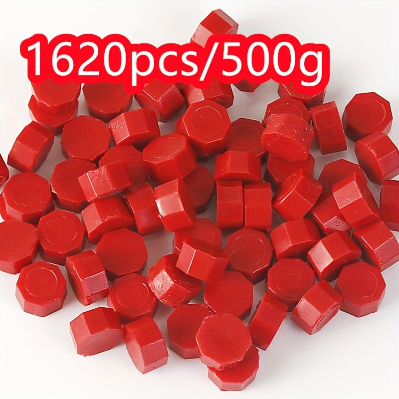 1620pcs/500g Octagonal wax particles for envelope special mud DIY gift box sealing wax retro bulk sealing wax particle