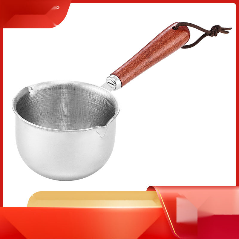 Mini Butter Warmer made of Stainless Steel - Ideal for Melting Chocolate, Marshmallows, and Soap - Must-Have Kitchen Tool for Home Cooking