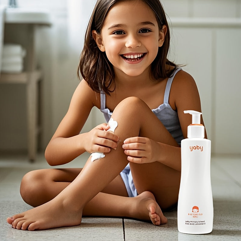 Primary School Kids Body Lotion by Yaby - 1pc
- Specifically designed for girls aged 6-12
- Contains 250ml/8.454fl.oz of moisturizing lotion
- Provides clean and gentle baby care
- Essential for winter kids' skincare
- Perfect as a Christmas gift for