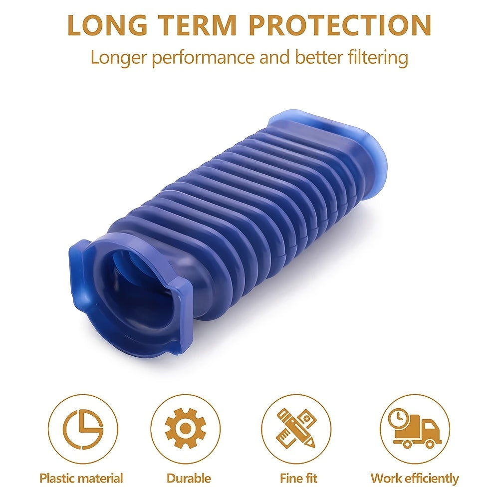 Durable Blue Plastic Crevice Tool Compatible with V7 V8 V10 V11 Models - Replacement Vacuum Cleaner Flexible Hose Attachment for Soft Carpeted Floors