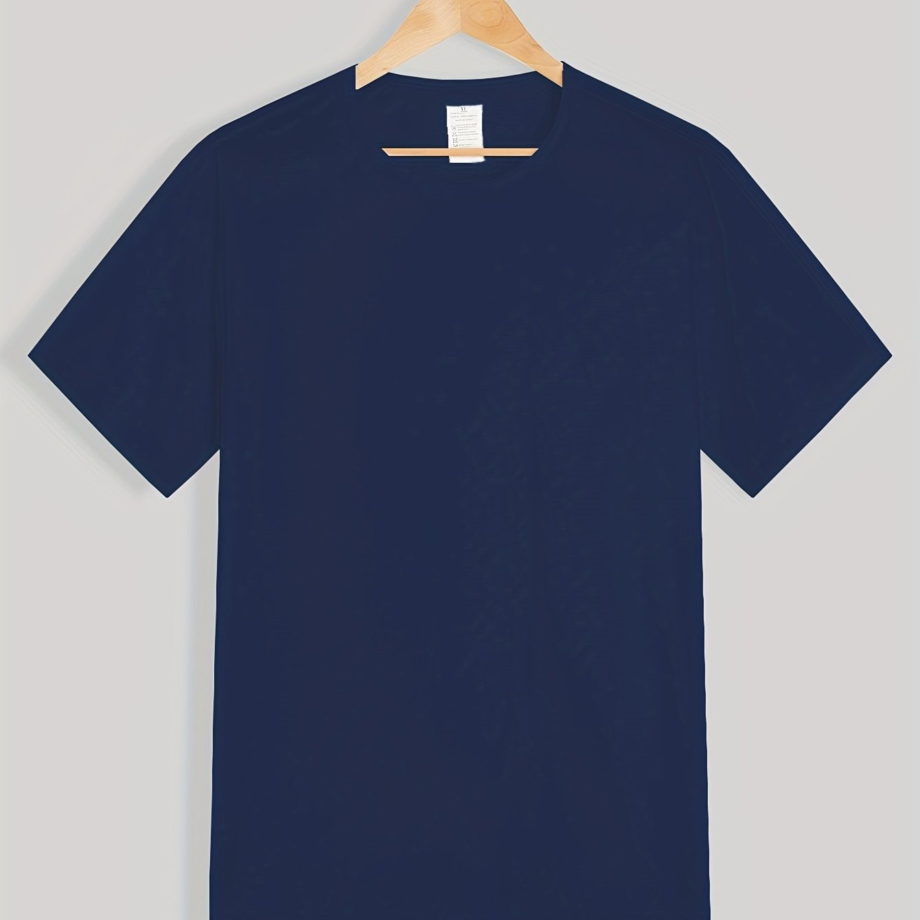 Cotton crew neck t-shirt for men