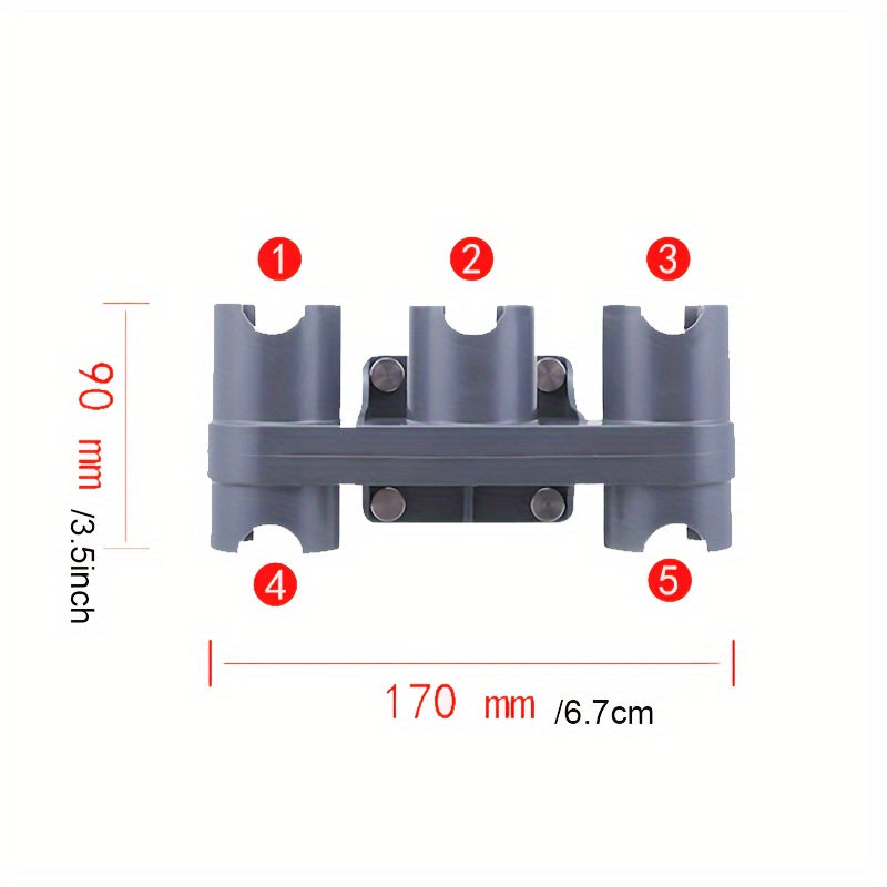 Attachment Bracket for V7 V8 V10 V11 V15 Vacuum Cleaners, Wall Mount Extension Base for Compatible Grey Vacuum Cleaner Attachment.