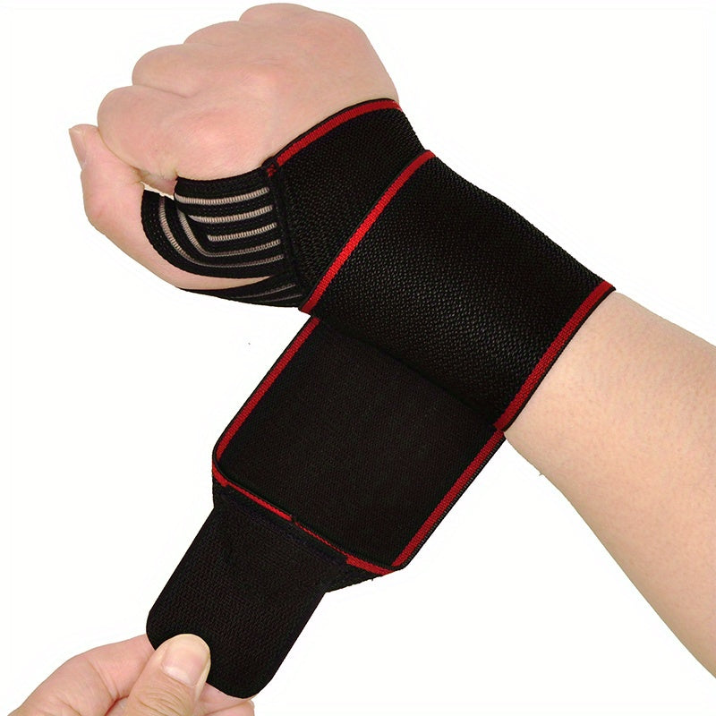 Adjustable wrist support strap for enhanced performance in weightlifting, sports, and daily activities