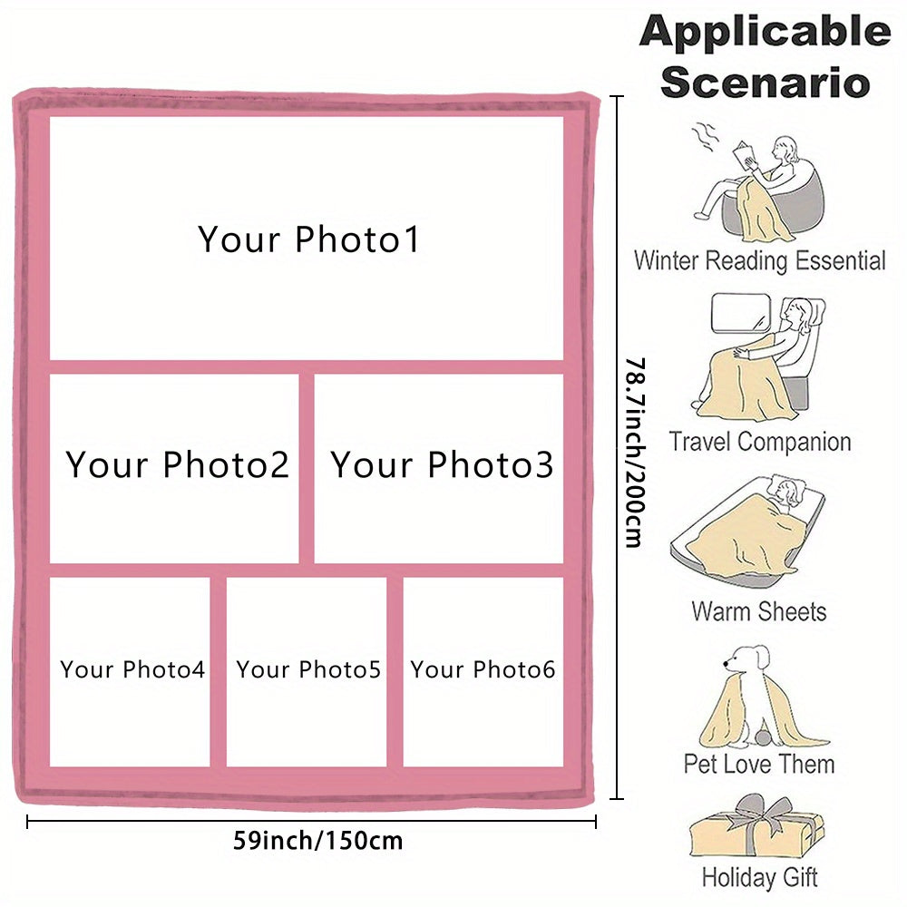 Настройте фланелевое фотопокрывало - уютный и мягкий плед с вашим изображением - идеально подходит для подарков, дома, офиса или для комфортного использования в пути.