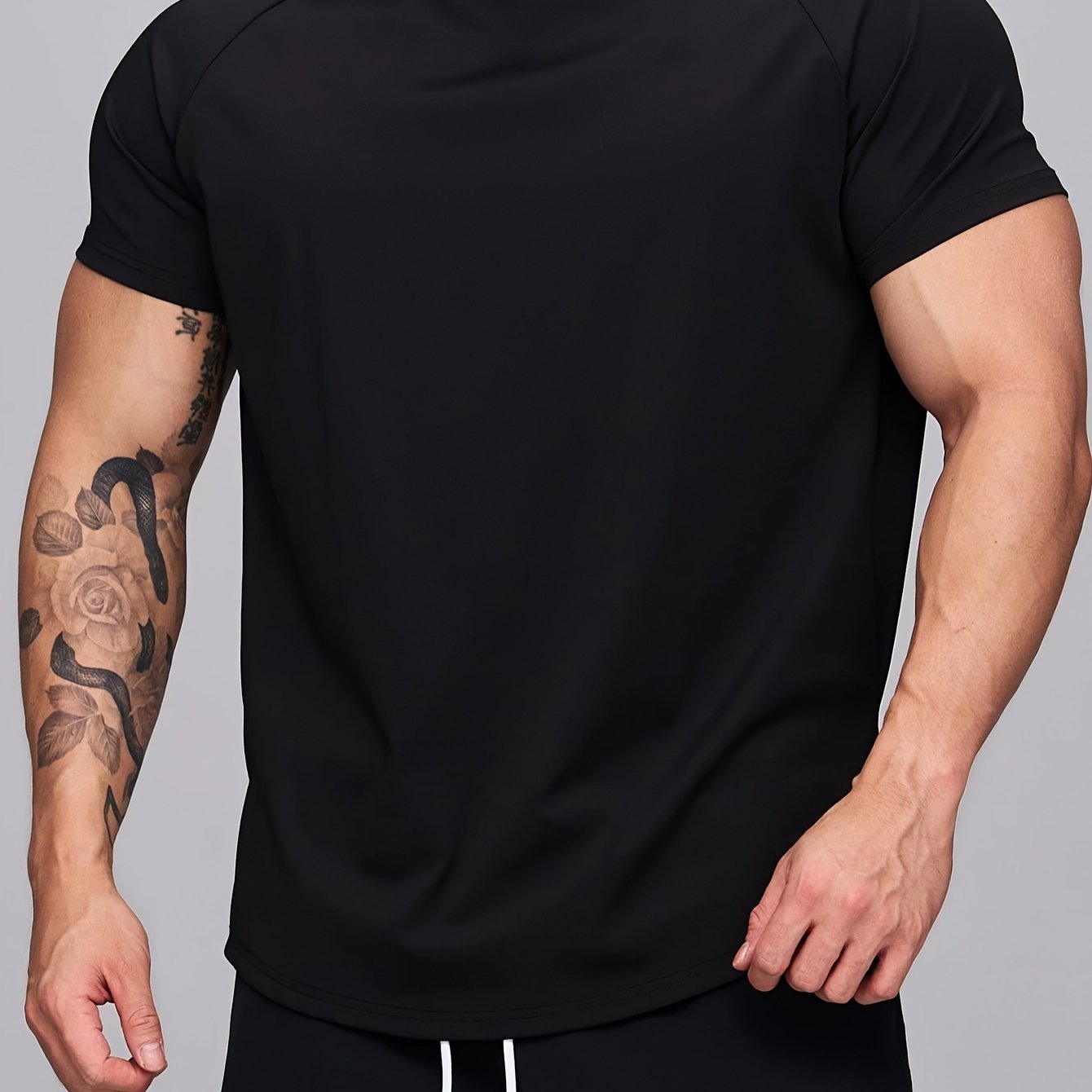 Men's Casual Stretch Sports T-shirt for Summer