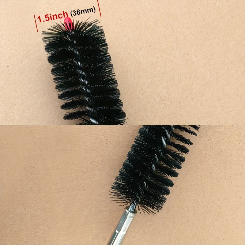 Dryer Vent Cleaning Brush Kit includes 26 pieces of flexible rods and a soft drill attachment. The expandable lint remover has a plastic handle for chimney cleaning. It extends up to 9.14 meters and is a must-have household gadget.