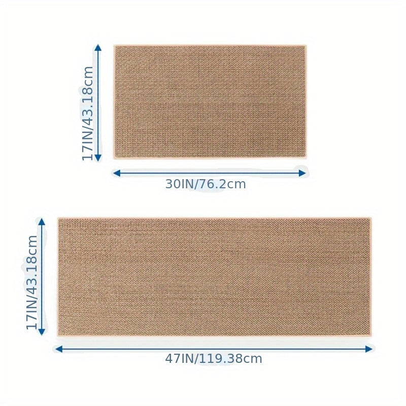 Retro textured rug for farmhouse decor, anti-shedding and fade-resistant. Perfect for high-traffic areas in the home.