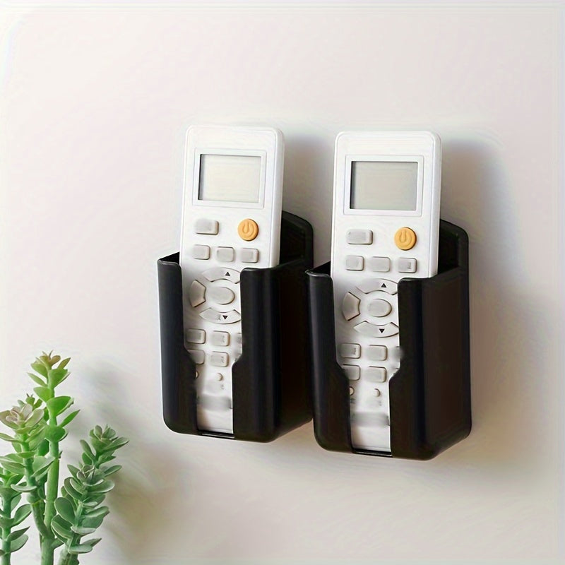 TV Air Conditioner Remote Control Storage Box, Wall Hanging Rack, Multi-purpose Shelf.