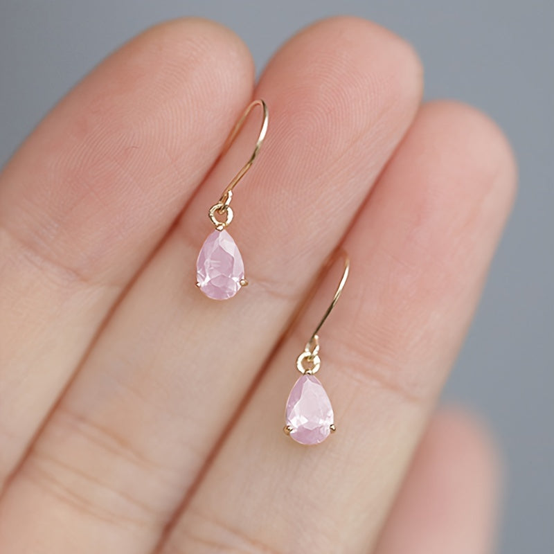 Elegant and simple stylish earrings made with hypoallergenic S925 silver. Featuring a French court style, these luxurious and classical earrings are finished with versatile ear hooks that boast a drop-shaped design for added charm. Perfect for those with