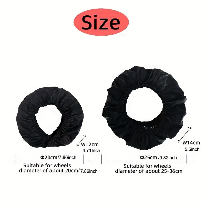 Stroller Wheel Cover Set - Protect Your Stroller Wheels from Dirt and Dust with Anti-dirty Dustproof Foot Covers