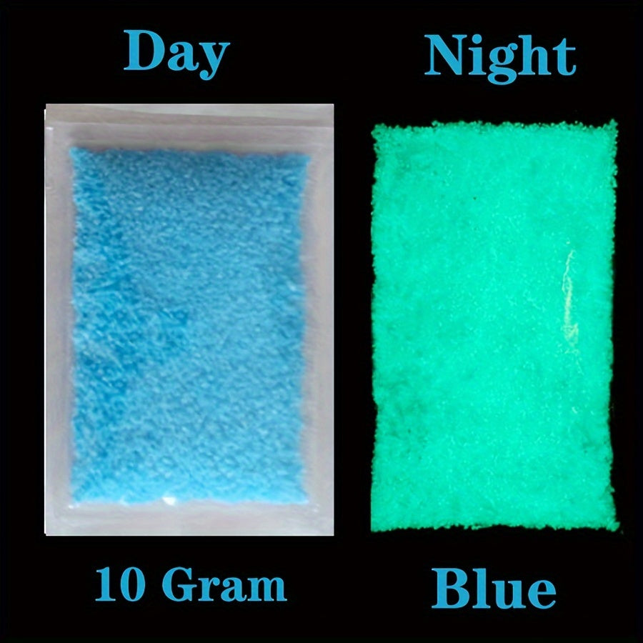 10,000 pieces of glow-in-the-dark pebbles for DIY projects like wishing bottles and fish tank decor. Comes in 10g packets.