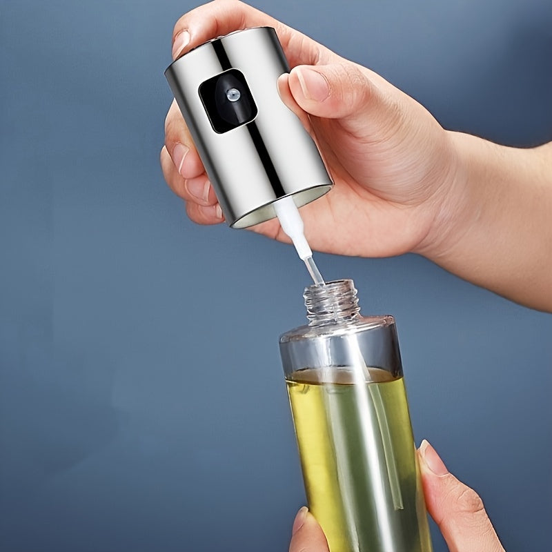 Dripless Oil Sprayer - BPA-Free, Simple Pump for Cooking & BBQ, Must-Have Kitchen Tool with Integrated Spray Nozzle