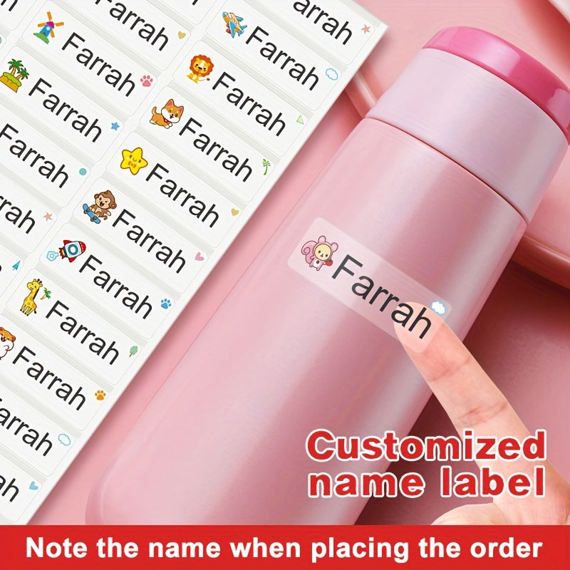 45-240pcs Waterproof Transparent Name Labels: Ideal for updating school supplies, enhancing office organization, creating scrapbooking masterpieces, and labeling back-to-school essentials. Perfect for paper names, classified stickers, and number