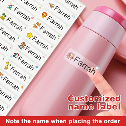 45-240pcs Waterproof Transparent Name Labels: Ideal for updating school supplies, enhancing office organization, creating scrapbooking masterpieces, and labeling back-to-school essentials. Perfect for paper names, classified stickers, and number