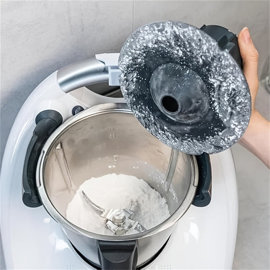 Universal kitchen blender splash guard suitable for TM5 TM6 mixers, made of food contact safe plastic material, serving as a dustproof cover.