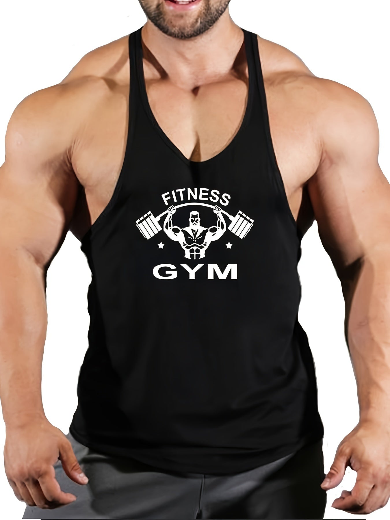 Men's Athletic Tank Top for Gym, Running, Yoga, and Outdoor Activities