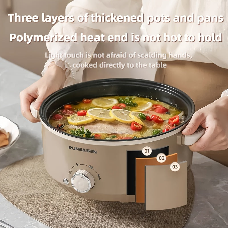 Can be used alone or with various kitchen appliances for winter cooking.