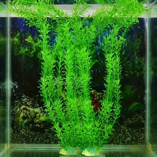 Simulation Aquatic Plants for Fish Tank Landscaping