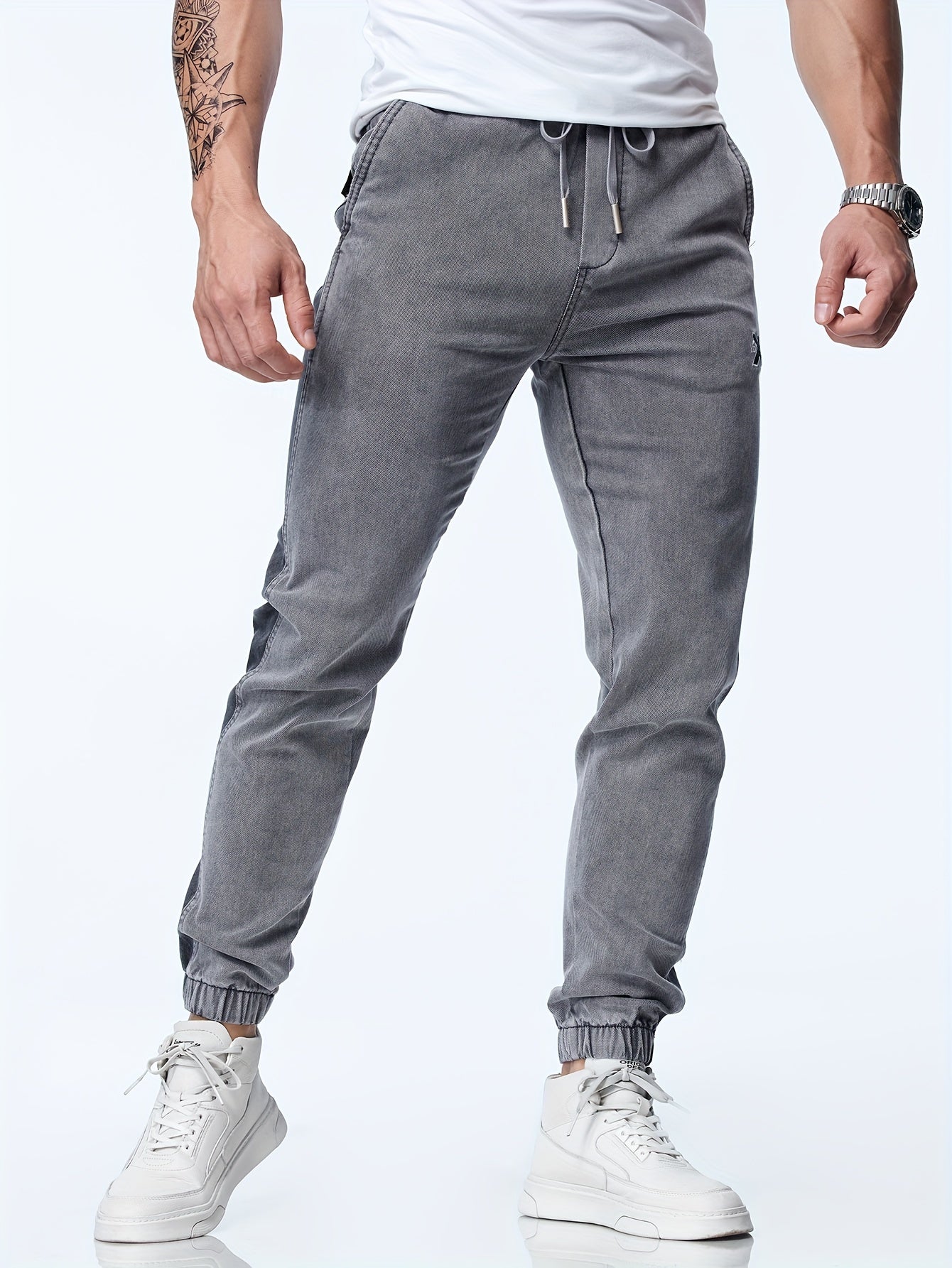 Men's Casual Harem Pants, Street Style Joggers