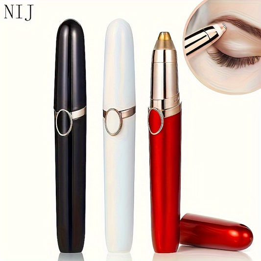 NIJ Eyebrow Hair Remover Razor for Women & Men, USB Rechargeable, Fast & Easy Trimmer, ≤36V Operating Voltage, No Laser