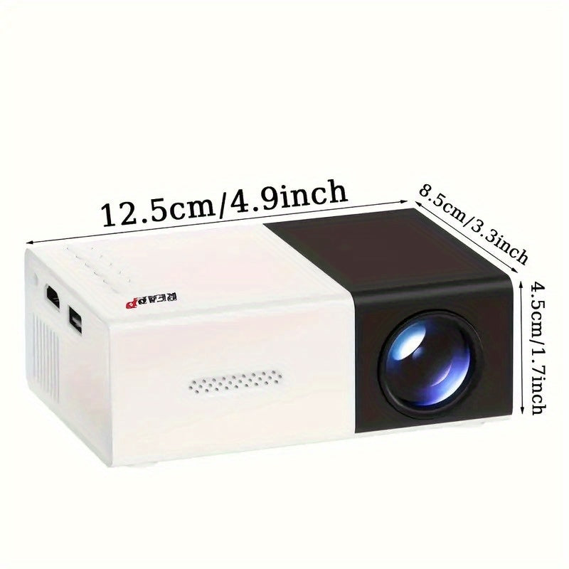 2025 Smart HD Projector with upgraded features, compatible with mobile phones, suitable for events and holiday gifts.