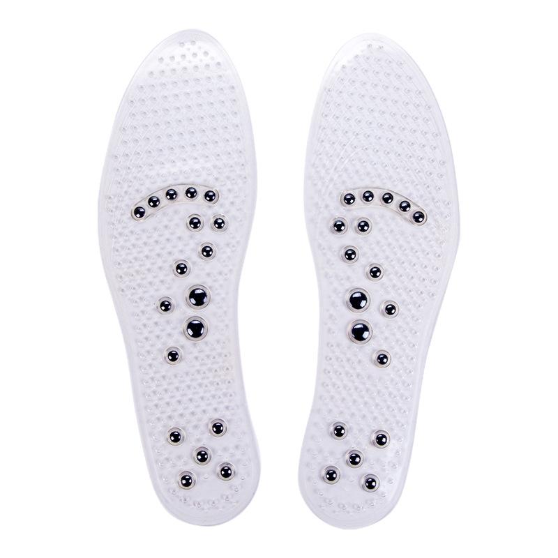 Memory cotton magnetic insole 18 magnetic insole magnetic iron to keep the soles of the feet point massage fitness no effect