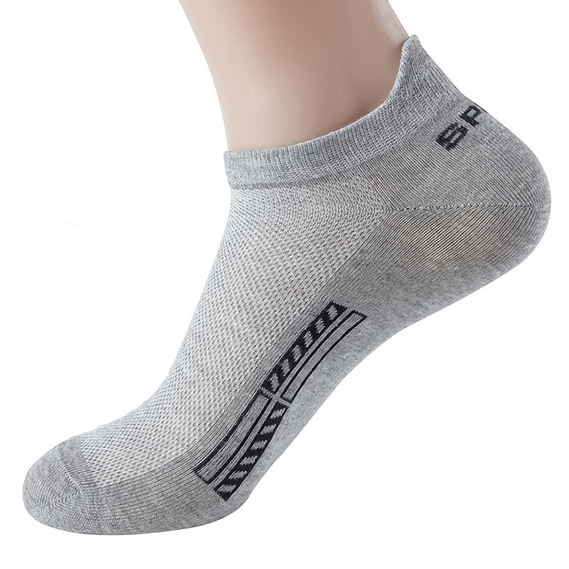 10 pairs of comfortable and breathable unisex low-cut sport socks ideal for outdoor activities