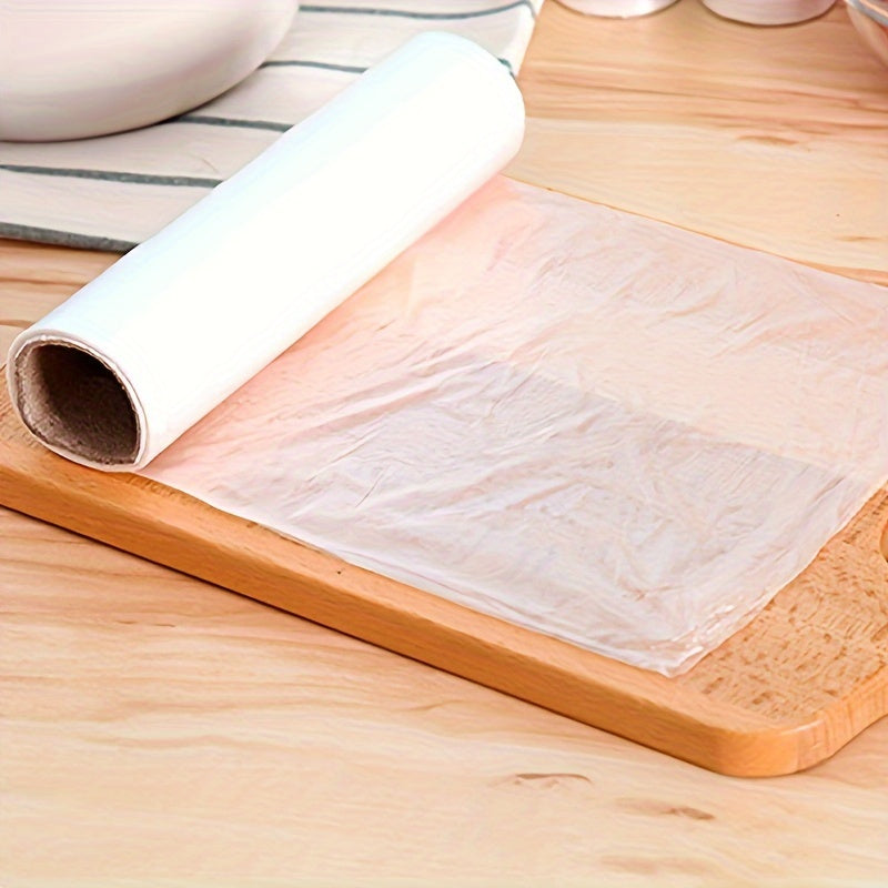 1 Package of clear food storage bags, Basic storage bags for the kitchen.