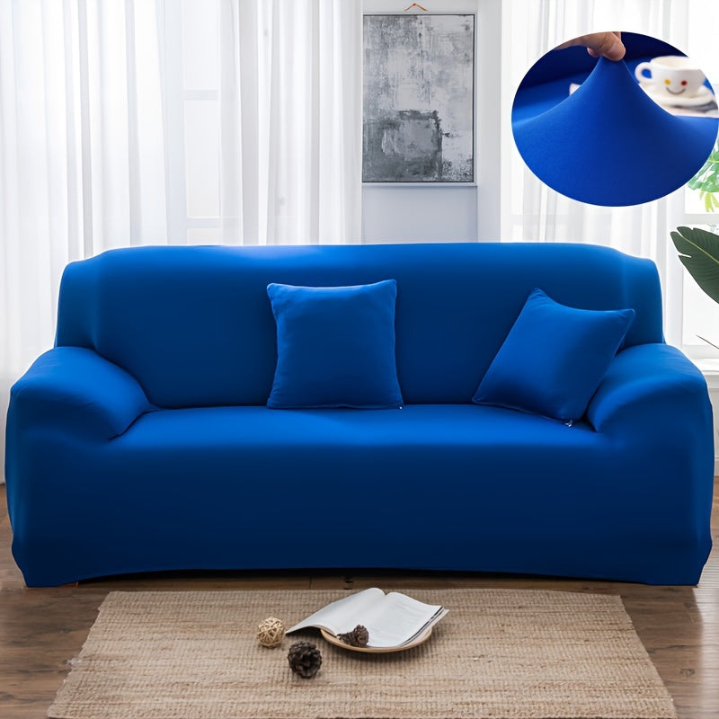 Durable, non-slip sofa cover resistant to cat scratches, suitable for any room, with minimalist design for home decoration.