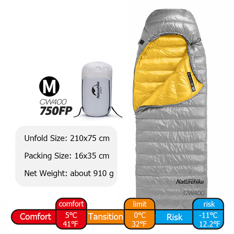 Naturehike Ultra-Light Goose Down Sleeping Bags provide ultimate comfort for winter camping.