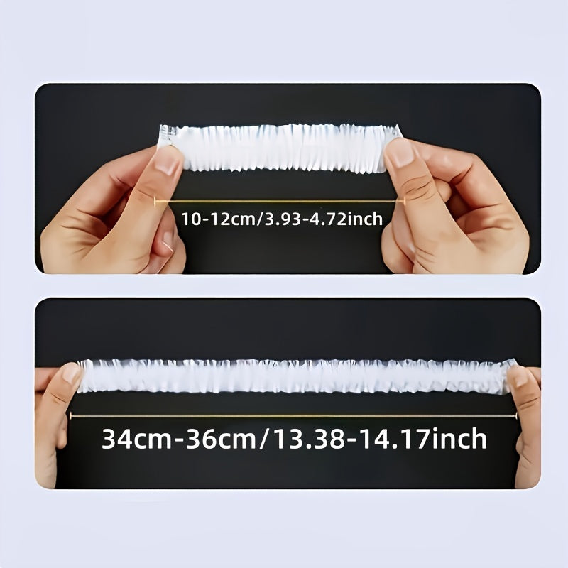 100 pieces of Elastic Stretchable Storage Covers are available for purchase. These Reusable Plastic Food Freshness Wraps are semi-transparent and provide a strong seal. They make for an ideal alternative to using aluminum foil or traditional plastic wrap.