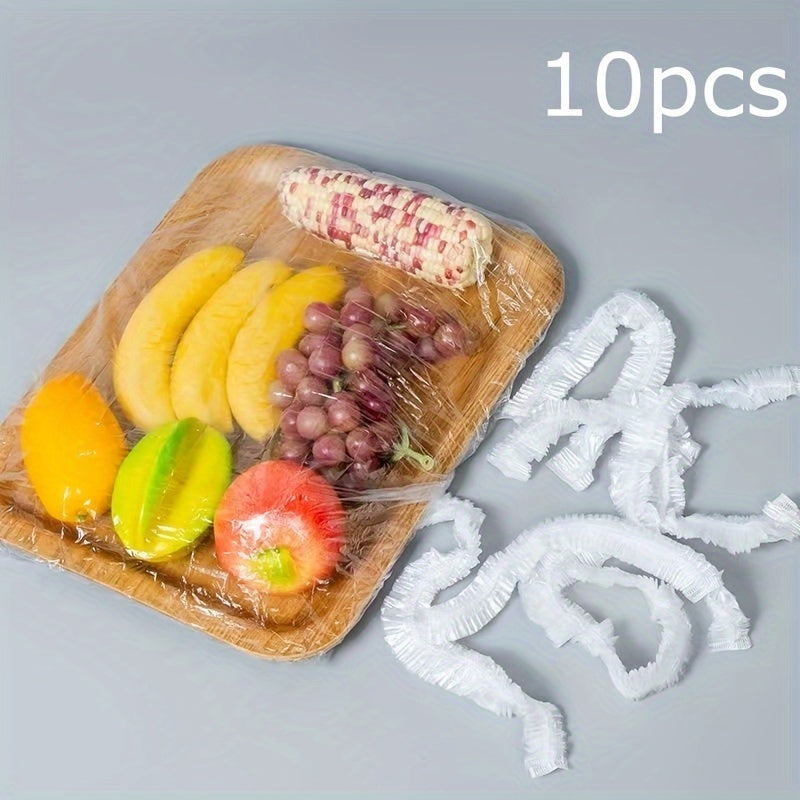 Versatile Reusable Elastic Food Cover for Trays: Perfect for Bread, Fruits, Veggies, and Sweets