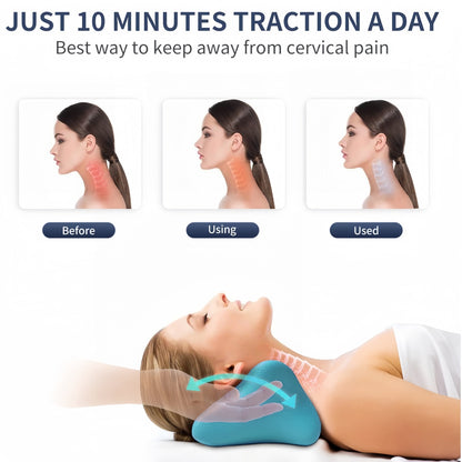 The Gravity Pressure Neck Massager features a unique C-shaped curve design with a neck bulge, made from lightweight EVA non-woven material. Measuring 21.01*16.0cm, this massager is equipped with 15 bulging massage points for precise targeting of neck