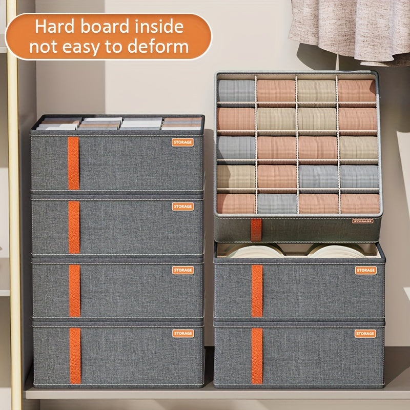 Under-Bed Storage Box for Cationic Underwear, Constructed with Foldable Oxford Cloth and a Built-In Hard Board