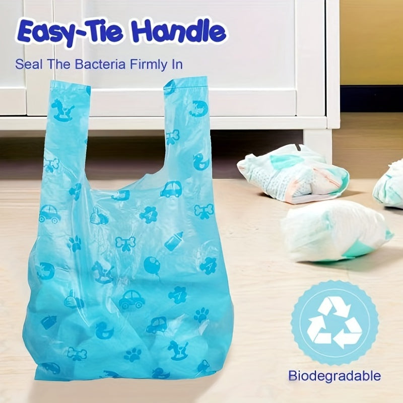 Premium Diaper Disposal Bag - Ideal for Bedroom, Kitchen, Garden, and Car Waste!