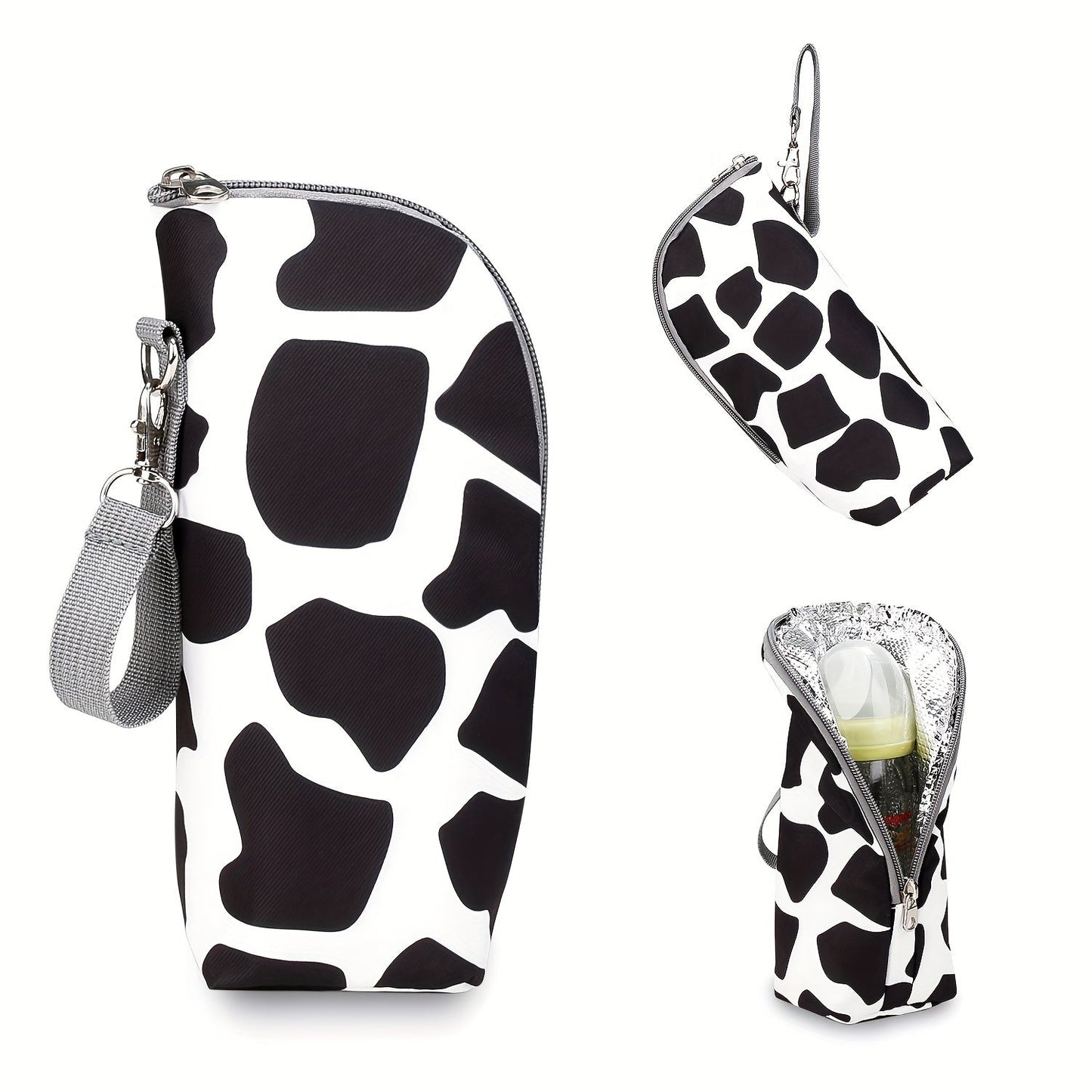 Mommy Bag with Aluminum Film Insulation, Stroller Hanging Bag, Portable Milk Bottle Carrier