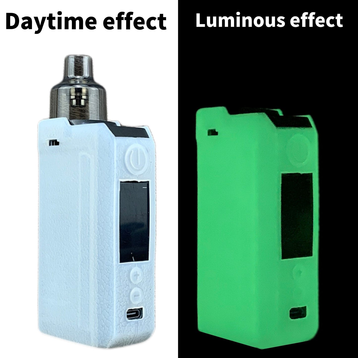 DRAG MAX Silicone Protective Case: Textured Soft Shell, Shockproof Cover for Voopoo E-Cigarettes