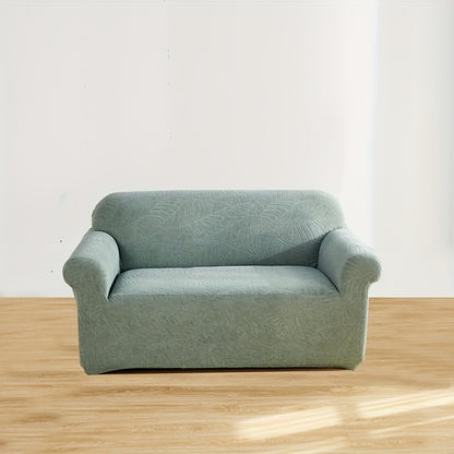 Stretch Sofa Cover with Embossed Design, Fits All Furniture in Nordic Minimalist Style.