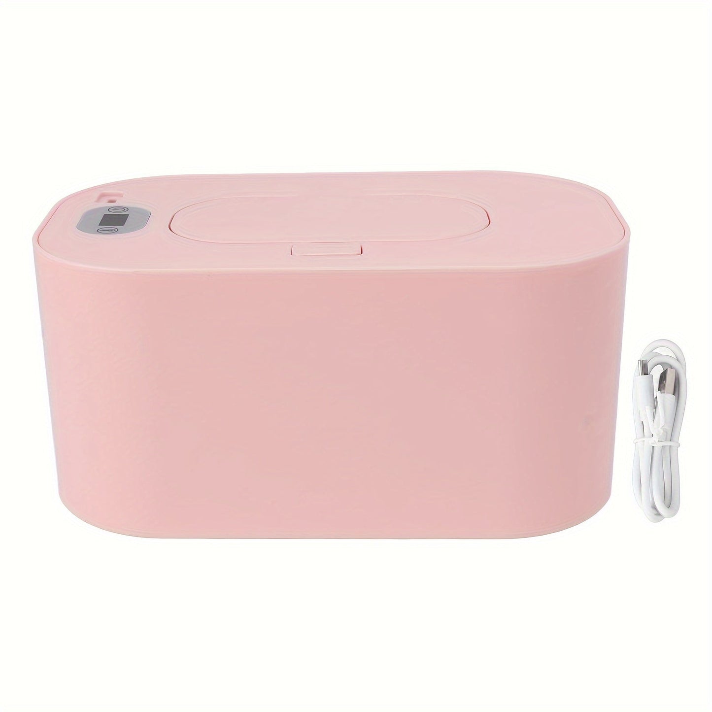 Portable USB Wipe Warmer and Wet Wipes Dispenser for Home, Travel, and Car Use - Mini Size with Large Capacity