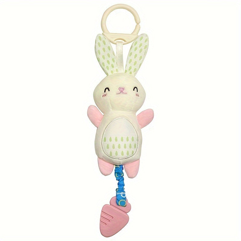 WELLFAR Plush Wind Chime Toy for Kids - Cute Cartoon Animal Bell Pendant, Made of Soft Fabric, Available in Various Colors