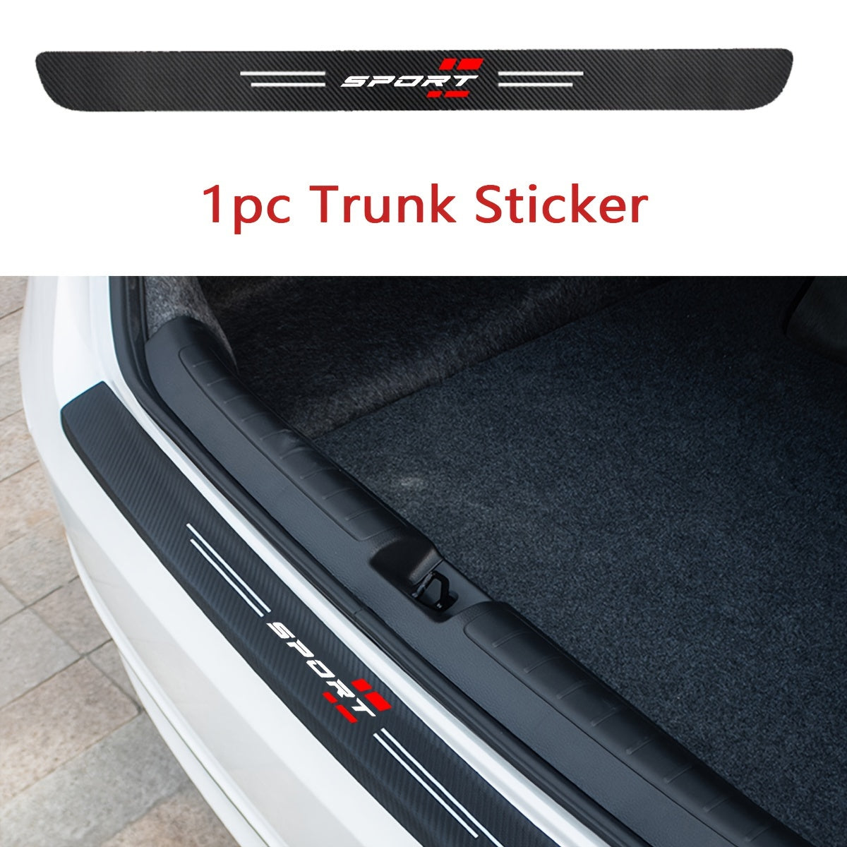 Car door sill protectors in 1-pack or 4-pack options, made of waterproof PVC leather to prevent scratches and collisions on all vehicle models.