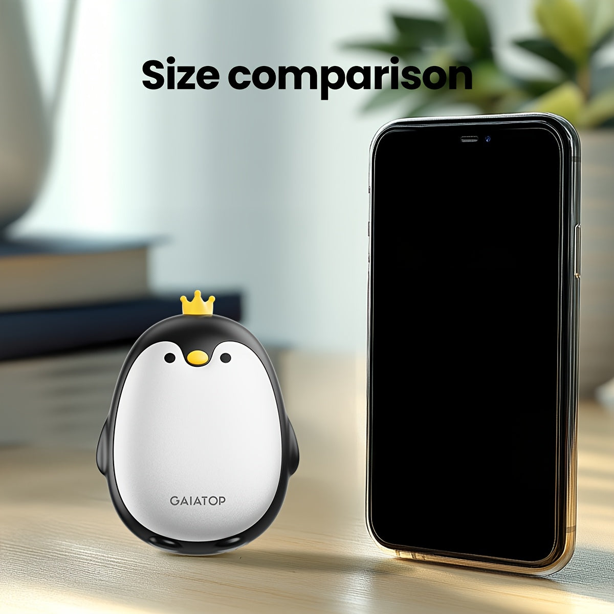 Портативный и очаровательный, GAIATOP Mini Penguin USB Hand Warmer — это быстро нагревающееся устройство с 3 регулируемыми температурами. Идеально подходит для использования дома или на улице.