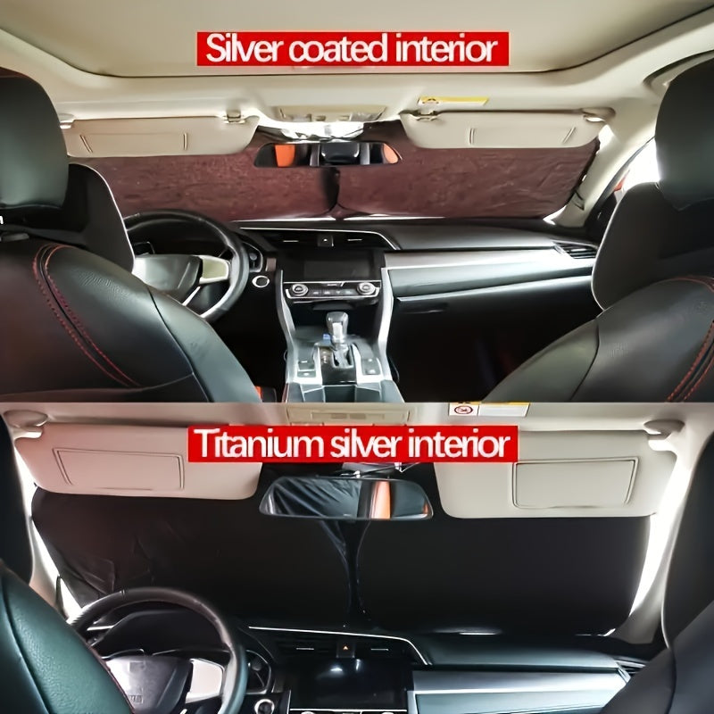 2024 model for car sunshade with enhanced protection and thermal insulation features.