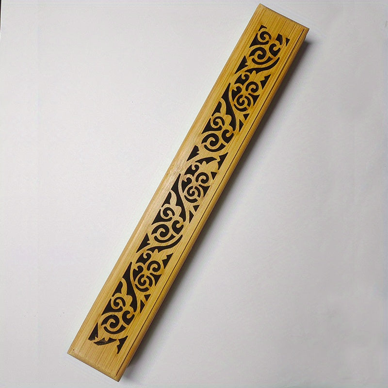 Wooden incense holder for home decoration and relaxation.