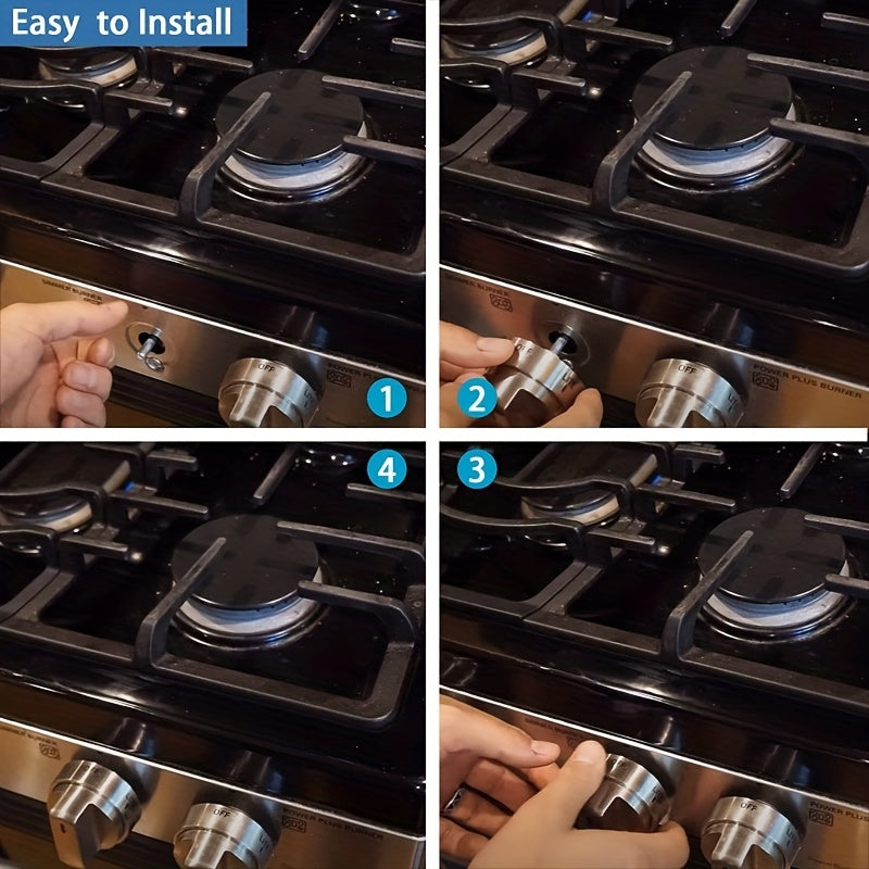 Upgrade your oven stove knob with this stainless steel replacement, compatible with AEZ72909008. Easy to install, this kitchen appliance part is a must-have accessory for your cooking needs.