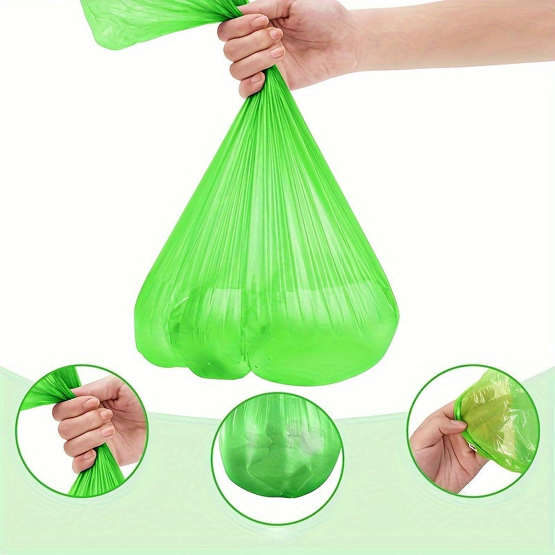 Large and sturdy garbage bags designed to fit in a Diaper Genie pail, specifically created to absorb odors from diapers, making them convenient and efficient for diaper disposal.