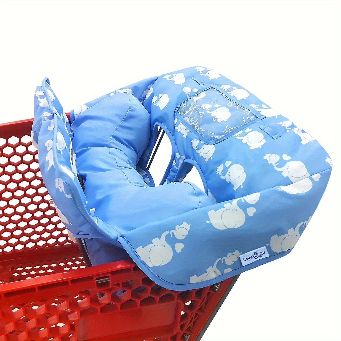 Protective Cushion for Shopping Carts, High Chairs, and Portable Cover Pad