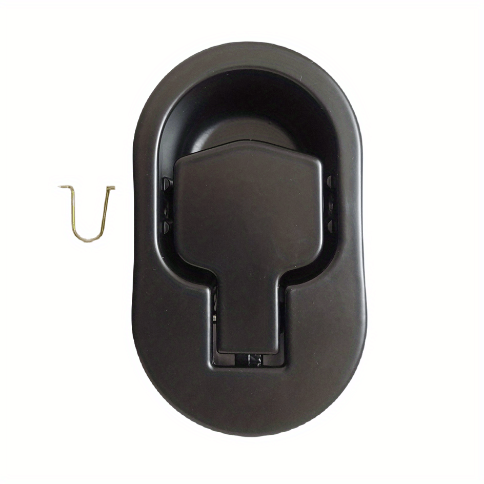 Black Metal Recliner Handle - Easily Fits 3mm & 6mm Cable Barrel Ends, No Wiring Necessary, Ideal for Sofas and Couches