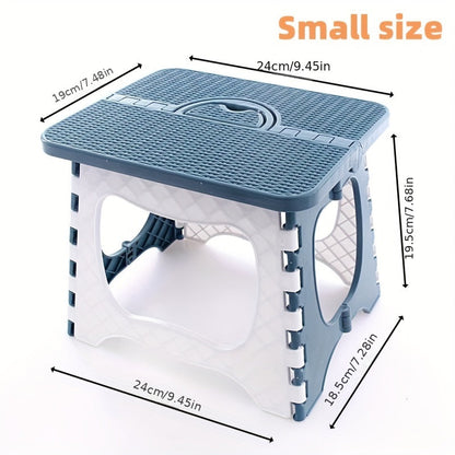 Portable Folding Stool for Home and Outdoor Use - Lightweight and Simple Design, Perfect for Fishing, Camping, and Events