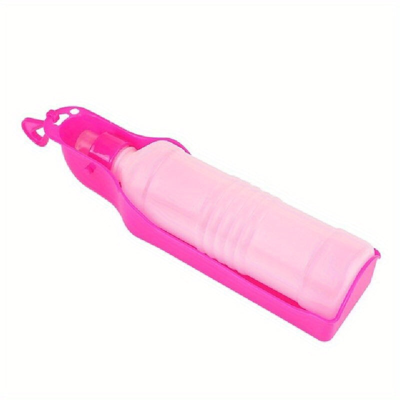 250ml/500ml Foldable Water Bottle for dogs, Portable Plastic water dispenser for outdoor dog water feeding.